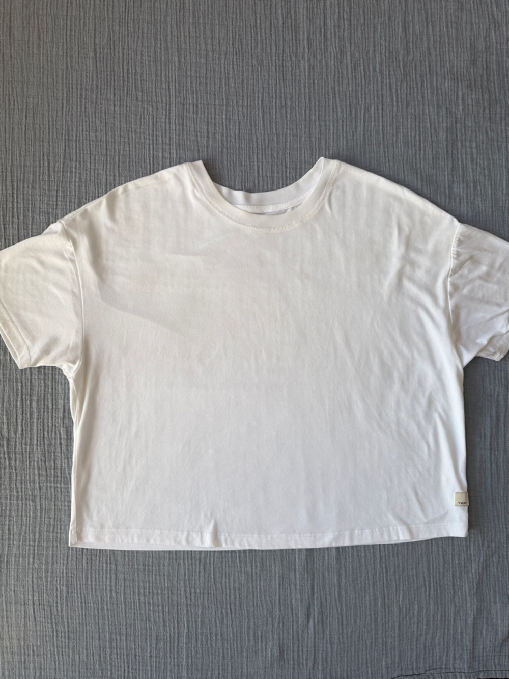 Vuori White Energy Short Sleeve Tee